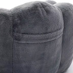 Fauteuil de salon moderne avec billes et mousse à mémoire de forme, petit fauteuil simple pour le salon, le bureau, l'appartement