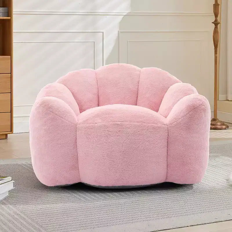 Fauteuil de salon moderne avec billes et mousse à mémoire de forme, petit fauteuil simple pour le salon, le bureau, l'appartement