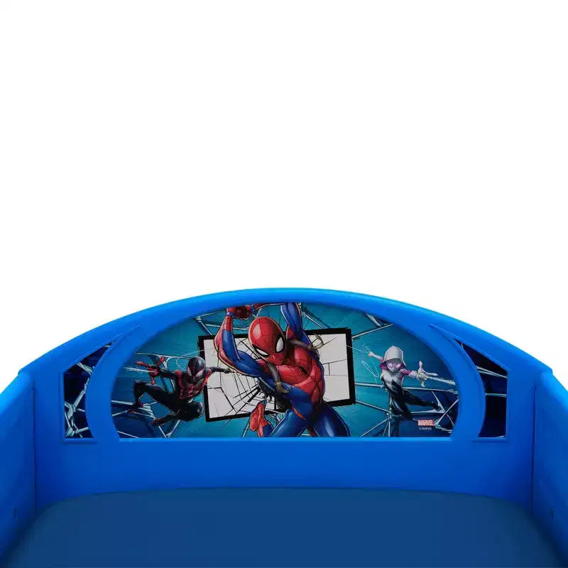Spider-Man Sleep and Play Toddler Bed