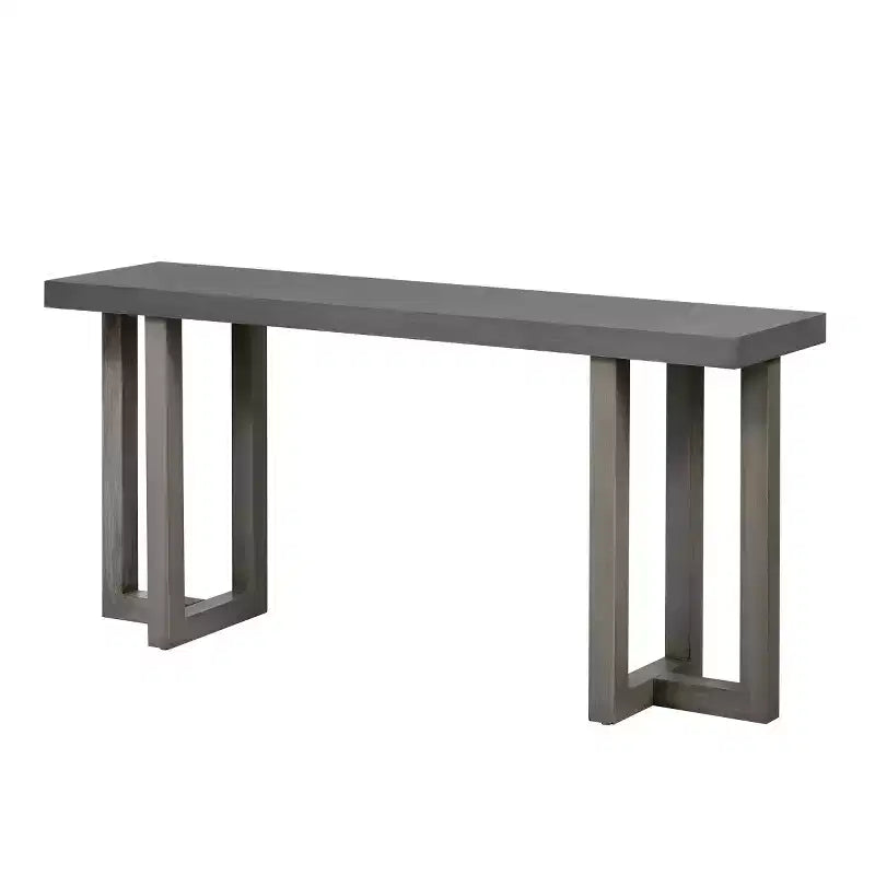 Modern Console Table with Sturdy Wood Legs, Entryway Table, Farmhouse Sofa Table for Hallway, Living Room, or Home Office