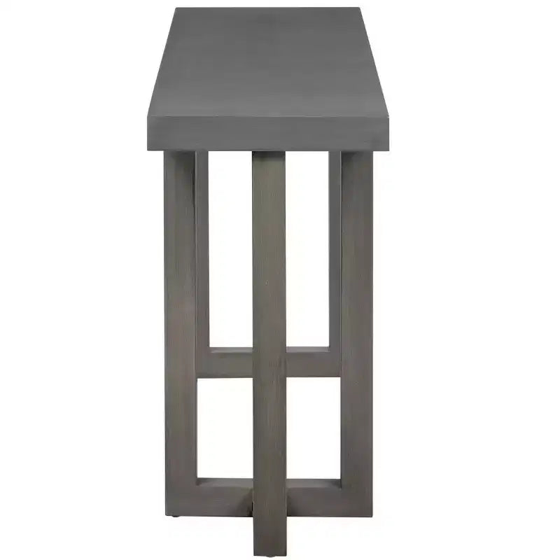 Modern Console Table with Sturdy Wood Legs, Entryway Table, Farmhouse Sofa Table for Hallway, Living Room, or Home Office