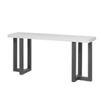 Modern Console Table with Sturdy Wood Legs, Entryway Table, Farmhouse Sofa Table for Hallway, Living Room, or Home Office