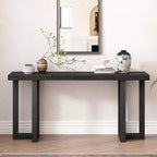 Modern Console Table with Sturdy Wood Legs, Entryway Table, Farmhouse Sofa Table for Hallway, Living Room, or Home Office