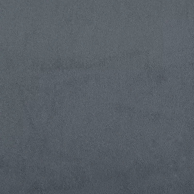 Cadre de lit Velours gris foncé, Contreplaqué, Bois d'ingénierie Twin XL
