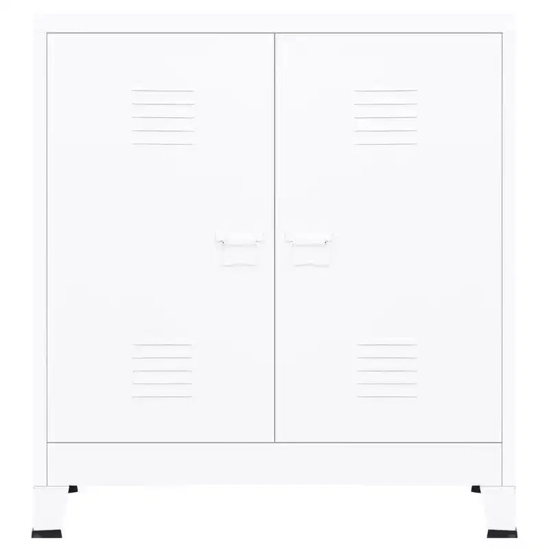Meuble de rangement latéral en acier pour la maison ou le bureau