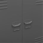 Meuble de rangement latéral en acier pour la maison ou le bureau