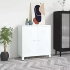 Meuble de rangement latéral en acier pour la maison ou le bureau