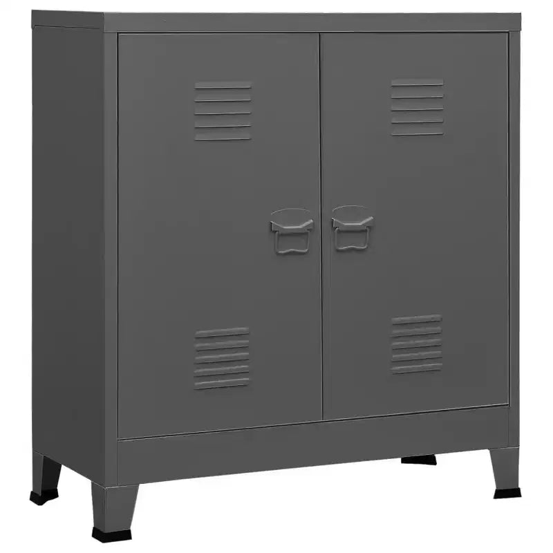 Meuble de rangement latéral en acier pour la maison ou le bureau