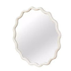 Miroir décoratif rond ondulé Nivelle