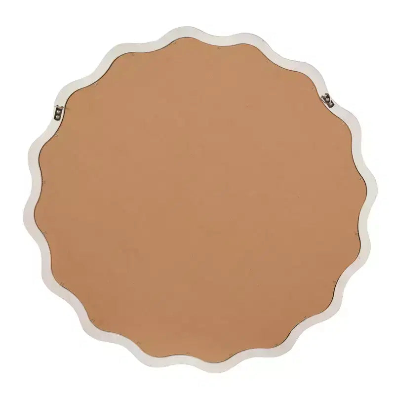 Miroir décoratif rond ondulé Nivelle