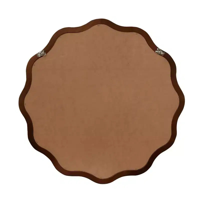 Nivelle Wavy Round Decorative Mirror