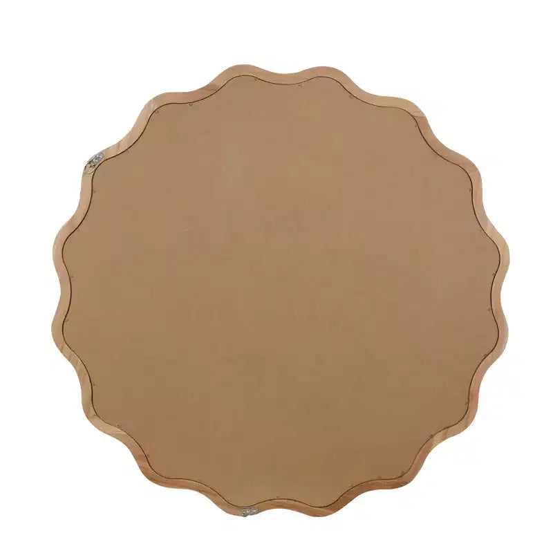 Miroir décoratif rond ondulé Nivelle