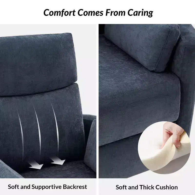 Fauteuil inclinable électrique pivotant et basculant