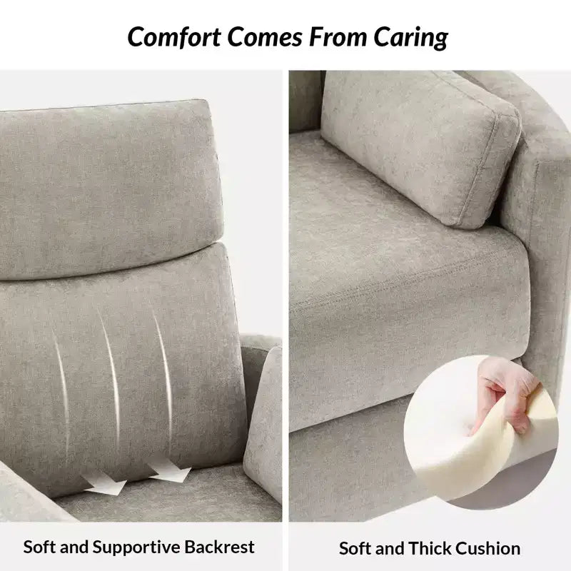 Fauteuil inclinable électrique pivotant et basculant