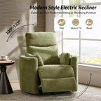 Fauteuil inclinable électrique pivotant et basculant