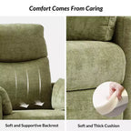 Fauteuil inclinable électrique pivotant et basculant
