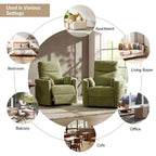 Fauteuil inclinable électrique pivotant et basculant