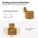 Fauteuil inclinable électrique pivotant et basculant