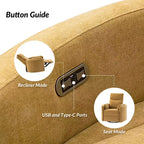 Fauteuil inclinable électrique pivotant et basculant