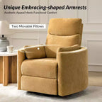 Fauteuil inclinable électrique pivotant et basculant