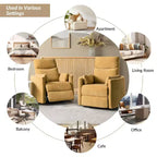 Fauteuil inclinable électrique pivotant et basculant