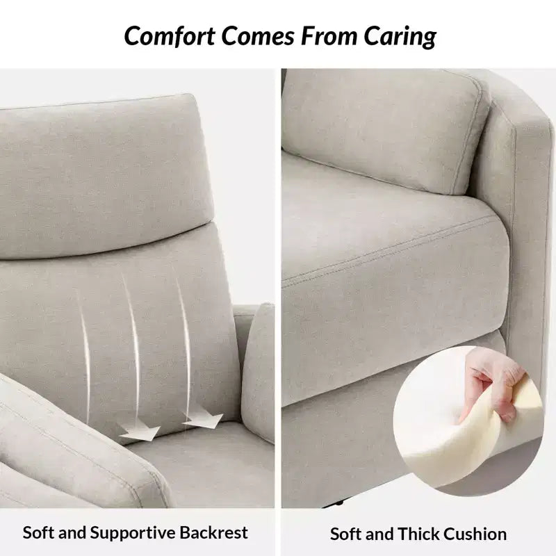 Fauteuil inclinable électrique pivotant et basculant