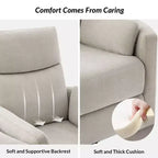 Fauteuil inclinable électrique pivotant et basculant