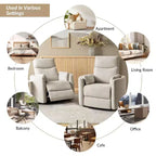 Fauteuil inclinable électrique pivotant et basculant