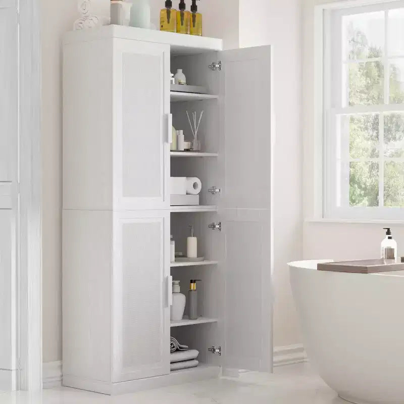 Charnières réglables, gestion des câbles ! Buffet noir pour résoudre les problèmes de rangement.