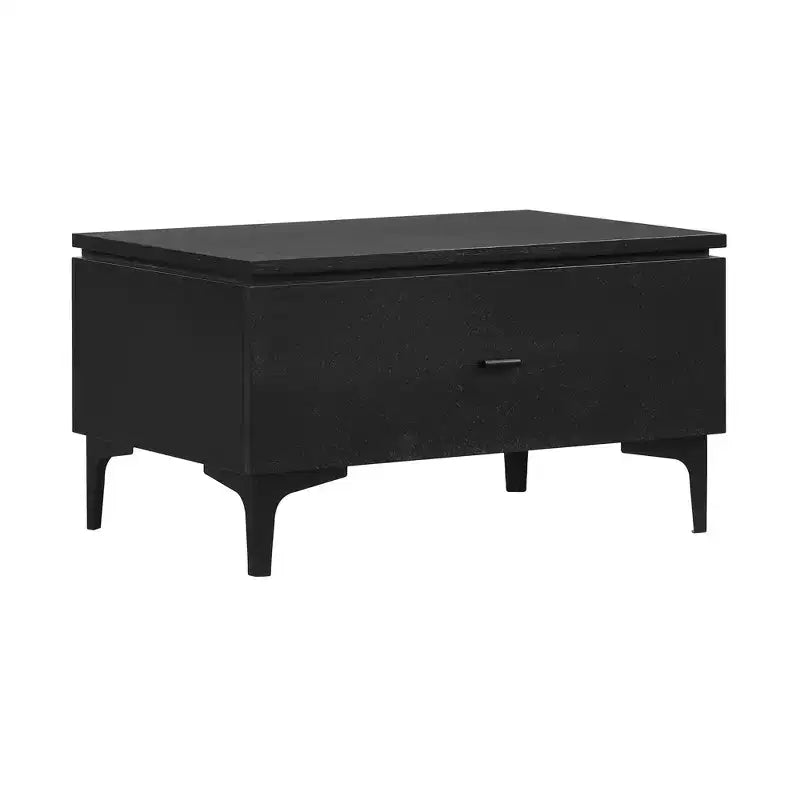 1 Drawer Nightstand Black