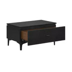 1 Drawer Nightstand Black