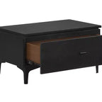 1 Drawer Nightstand Black